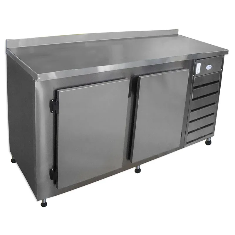 Balcão de aço inox