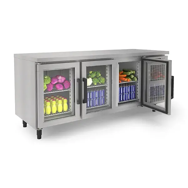 Balcões refrigerados inox
